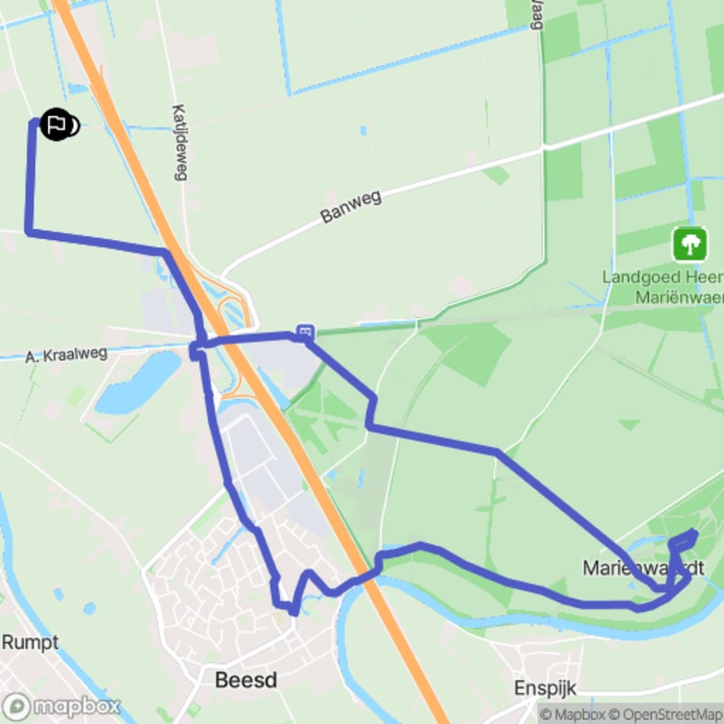 Wandelen in Beesd, Gelderland - Beesd