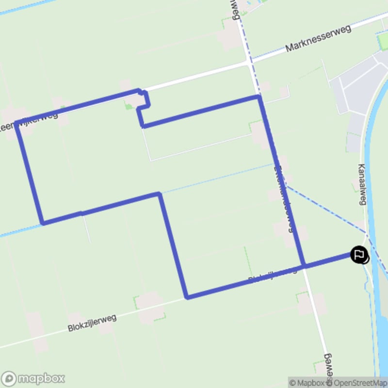 Wandelen in Marknesse, Flevoland - Marknesse