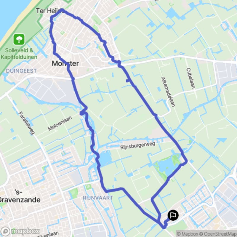 Randonnée pédestre à Naaldwijk, Zuid-Holland - Naaldwijk