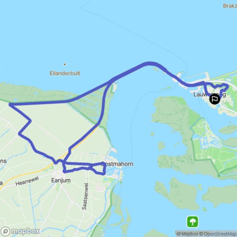 Balade à vélo autour de Lauwersoog, Groningen - Lauwersoog