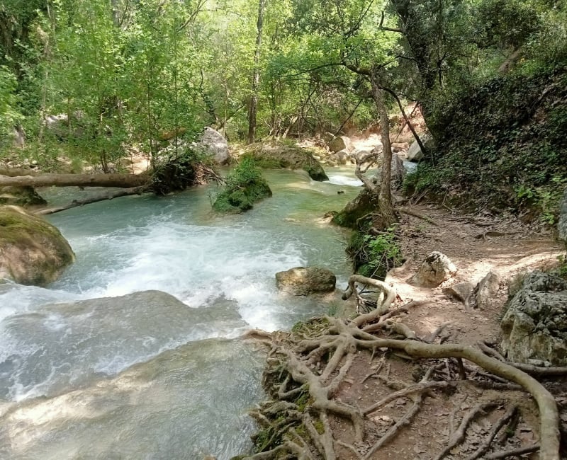 La rive droite Sillans la cascade - Sillans-la-Cascade
