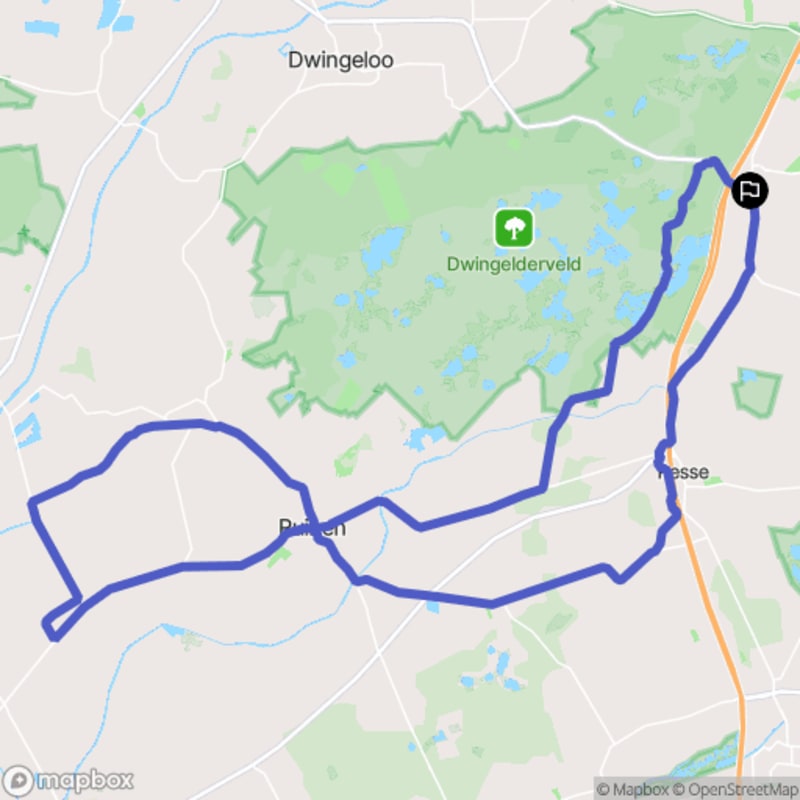 Fietstocht in Spier, Drenthe - Spier