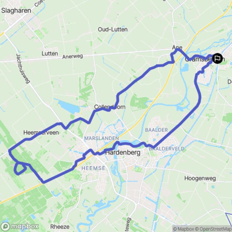 Fietstocht rond Gramsbergen - Gramsbergen
