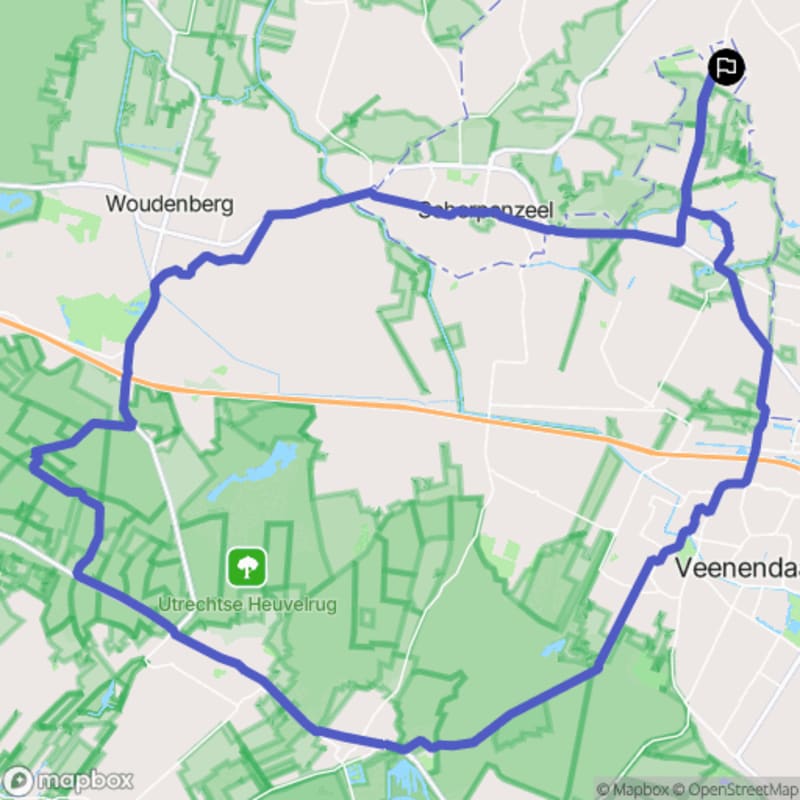 Balade à vélo autour de Renswoude, Utrecht - Renswoude