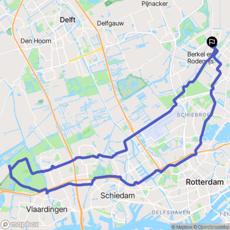 Fietstocht in Berkel en Rodenrijs - Berkel en Rodenrijs