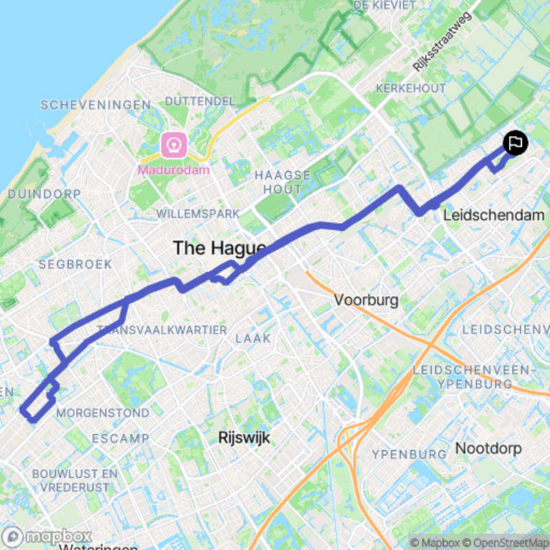 Balade à vélo à Leidschendam, Zuid-Holland - Leidschendam