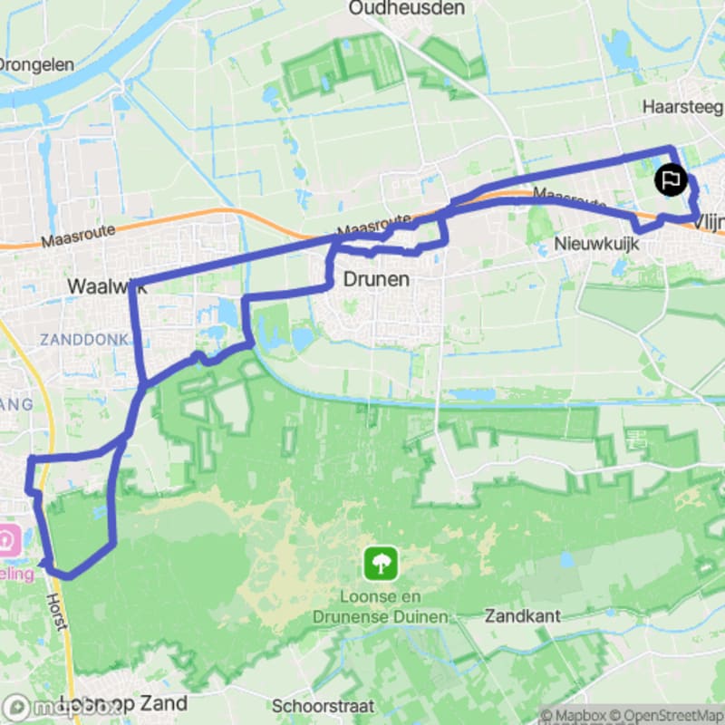 Fietstocht rond Vlijmen, Brabant - Vlijmen