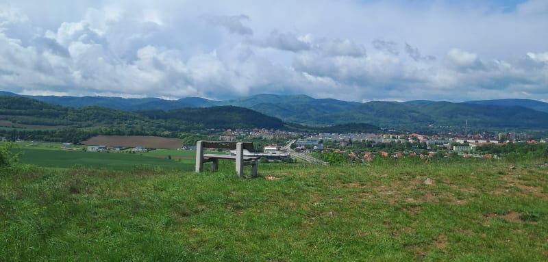 Kłobucznik (Łysajka) panoramiczny widok na Góry Sowie - Bielawa