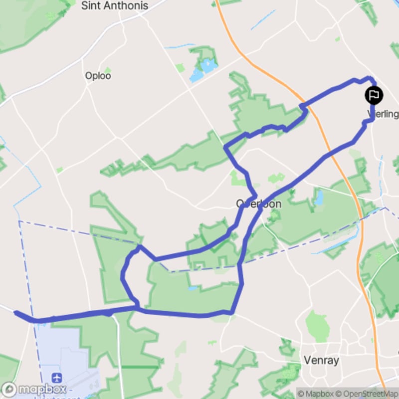Fietsen in Noord-Brabant - Vierlingsbeek