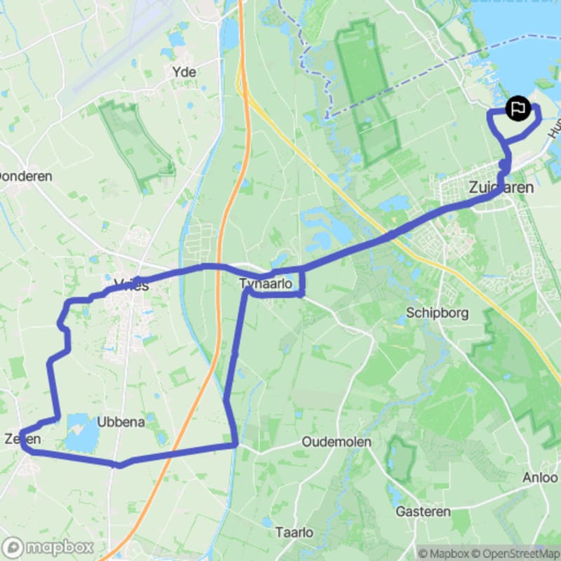 Fietstocht in Drenthe vanuit Noordma - Zuidlaren
