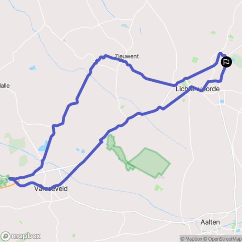 Balade à vélo à Lichtenvoorde, Gelderland - Lievelde