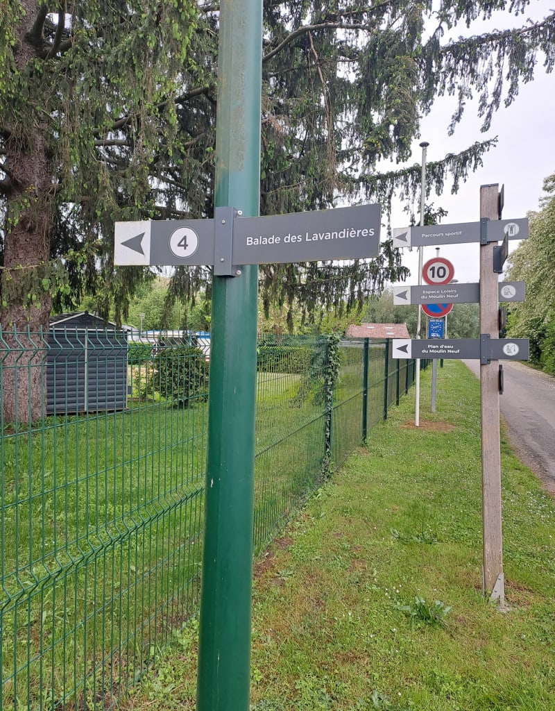 Des Lavandières au plan d'eau du Moulin neuf - Saint-Didier-sur-Chalaronne