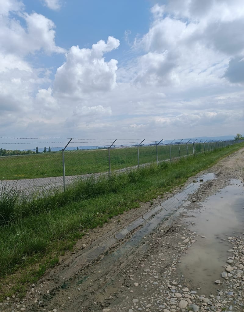 Balade le long de l'aéroport à Blotzheim - Blotzheim