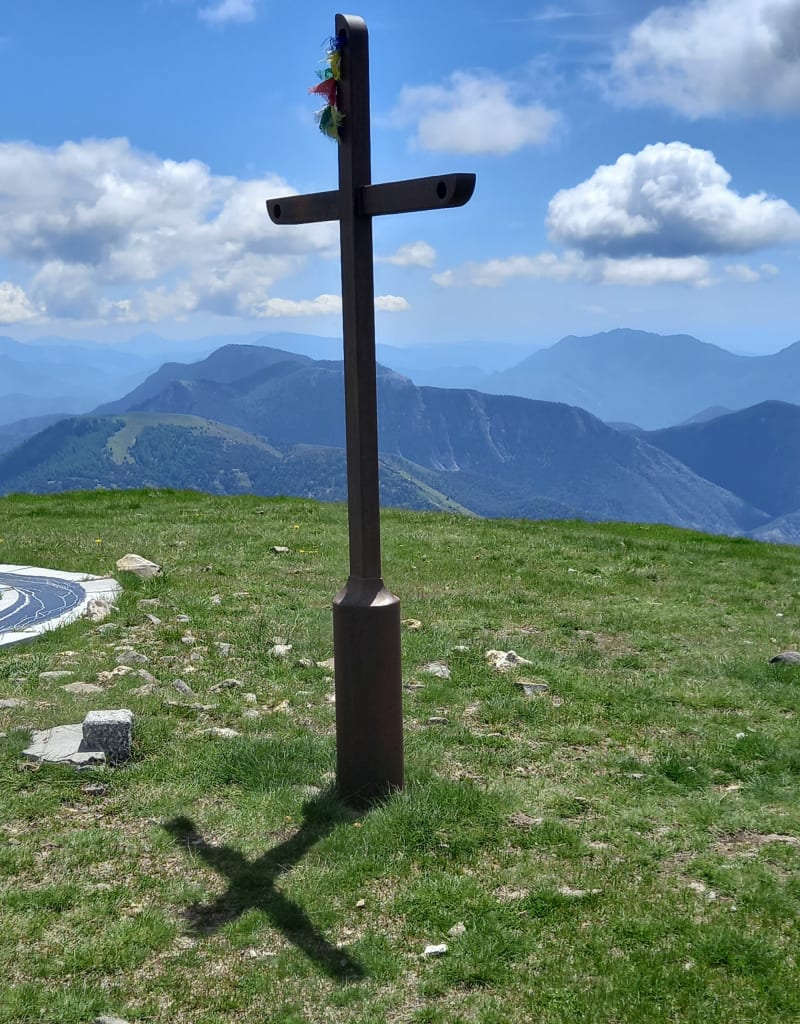 Les Cluots depuis le col de la Couilloles - Roubion