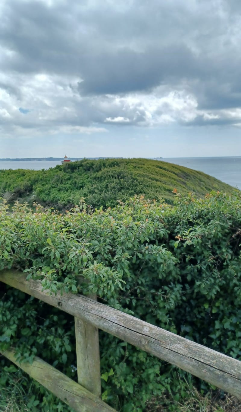 Vue au Fort du Minou au départ de Brest - Brest