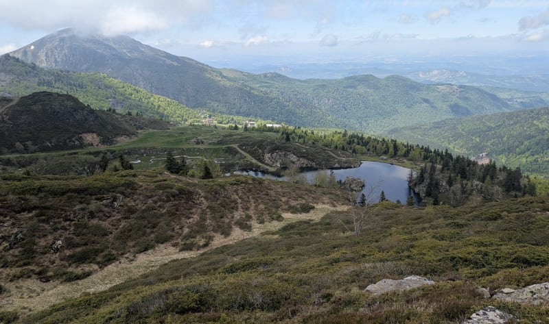 Monts d'Olmes (1492) - Col de Cadène (1952) - Pic du Han - Montferrier