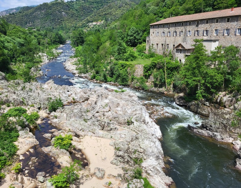 Belle balade sur la dolce via - Les Ollières-sur-Eyrieux