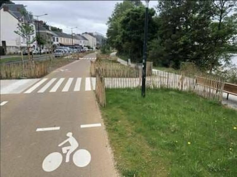 Boucle roulante dans Nantes - Nantes