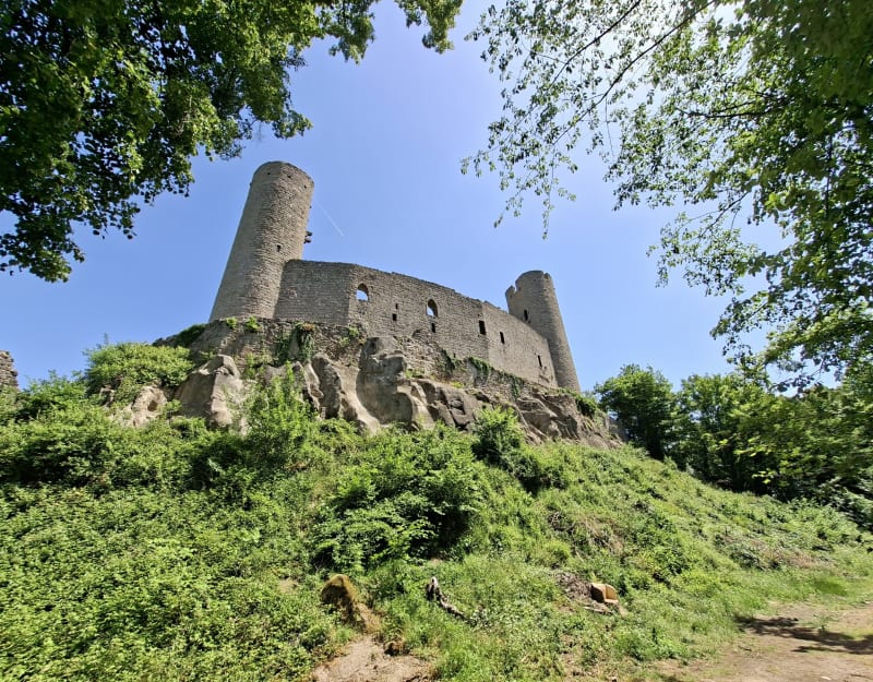 Chateau spesbourg - haut Andlau rocher Sainte Richarde - Andlau