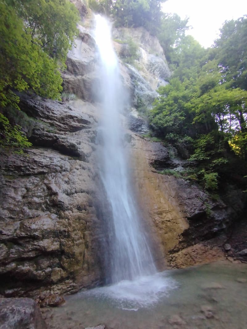 Cascade de l'Enversin - Saint-Vincent-de-Mercuze