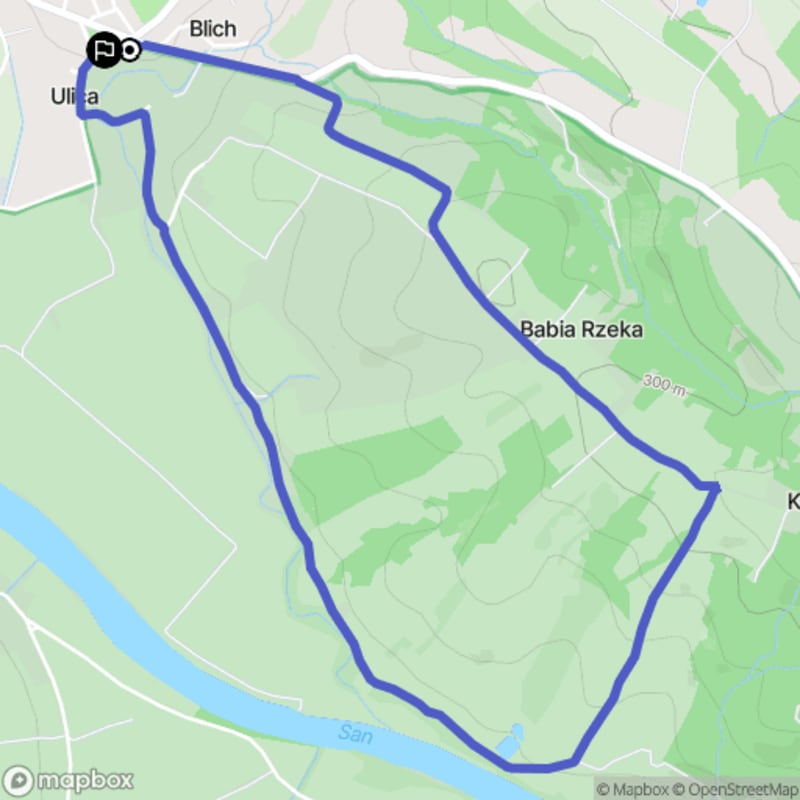 Łatwa, 5,1 km dystansowa przechadzka w Polsce\n - Krzywcza