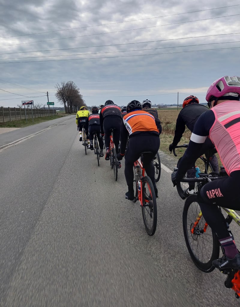 Kaliski trening na szosie - Borczysko