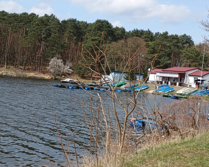 Spacer nad jeziorem Soczewka - Soczewka
