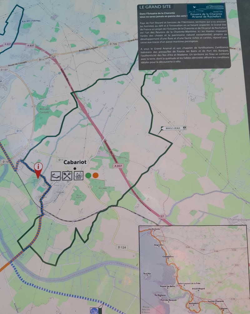Le chemin de Saint-Clément N 7 - Cabariot