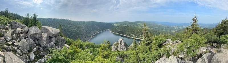 Les 4 lacs : Du lac blanc jusqu’au Hirschsteine - Orbey