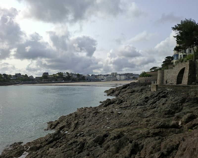 Promenade anglaise à Dinard - Dinard