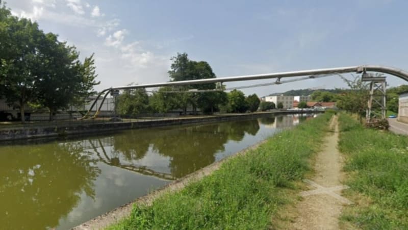 Bords du canal de La Meurthe - Nancy