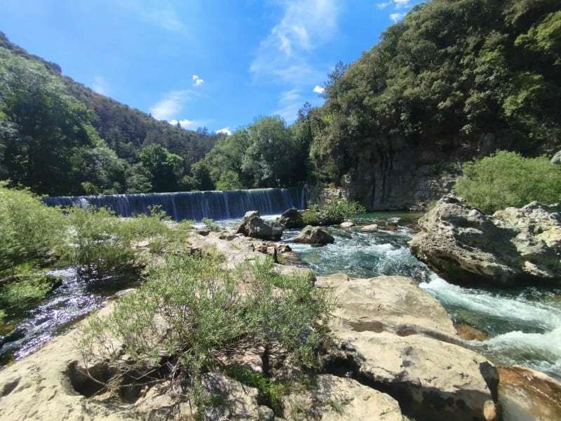 Sumène, Roc Blanc et Ganges à VTT - Sumène