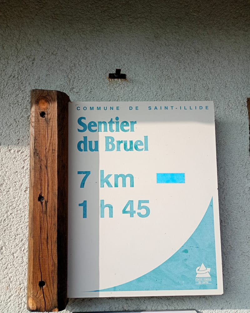 Sentier du Bruel - Saint-Illide