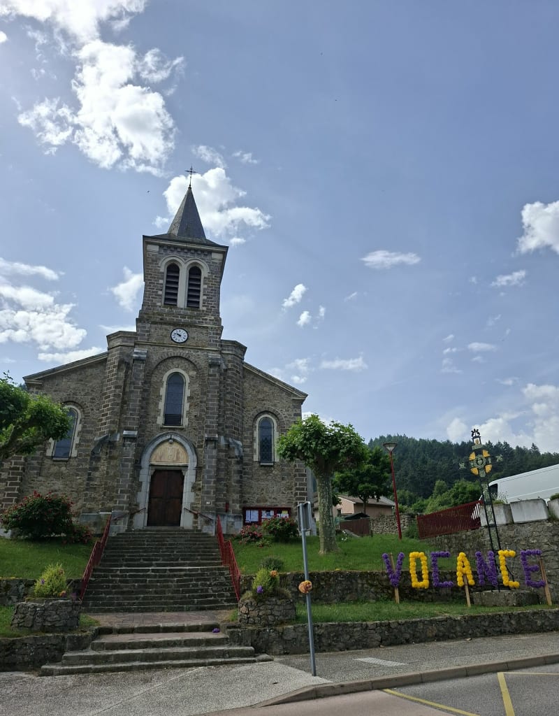 Vocance-Le Crouzet-La Grange-Les Raveaux-Vocance - Vocance