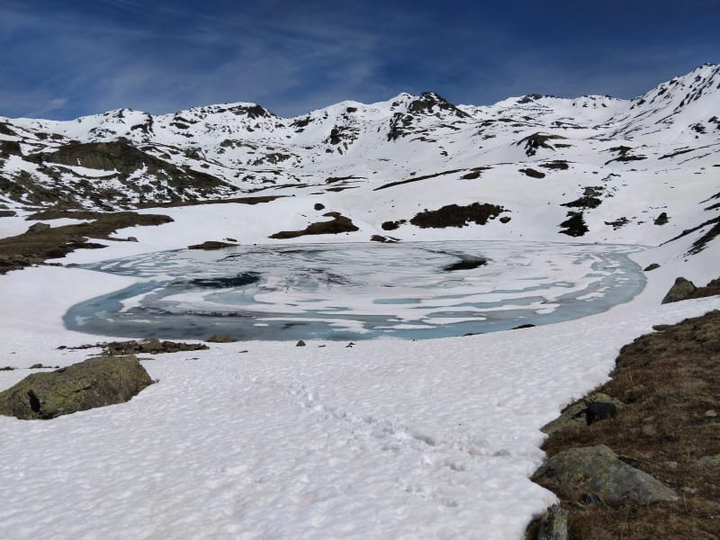 Les lacs rond et long en vallée de la Clarée - Névache