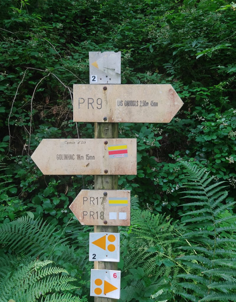 Randonnée partielle du PR9 - Entraygues-sur-Truyère