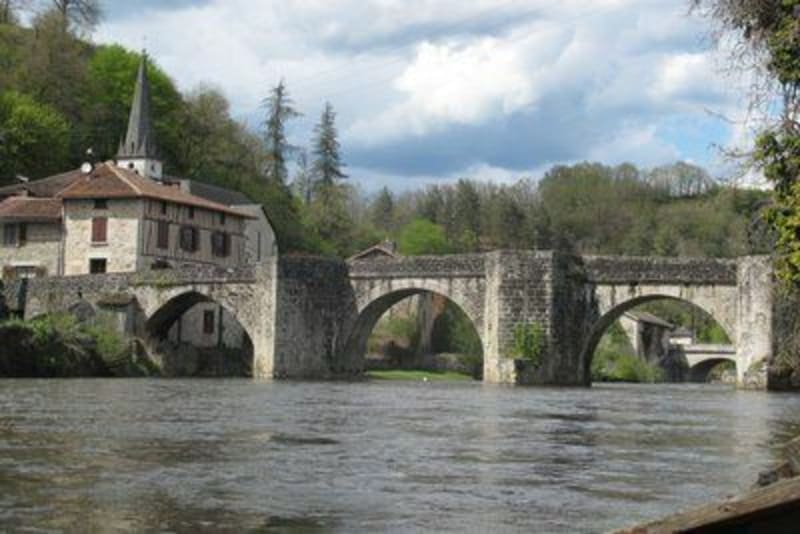 Faubourg de Saint-Léonard-de-Noblat, par bords de Vienne - Saint-Léonard-de-Noblat
