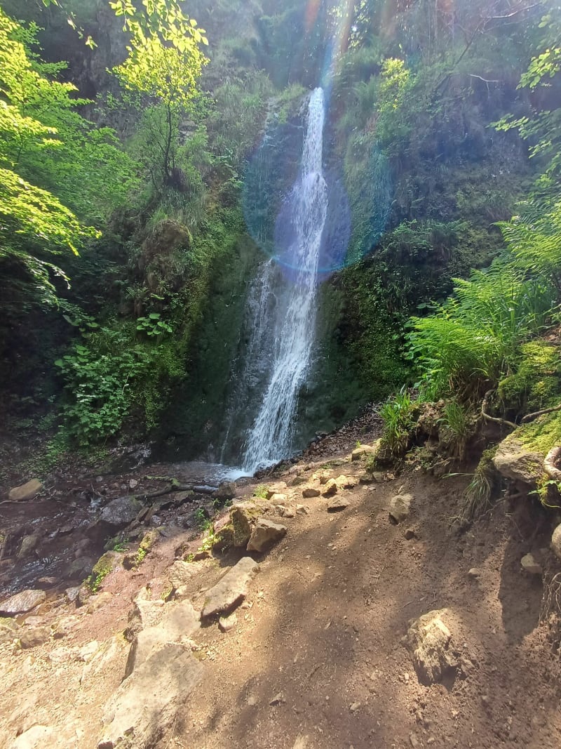 Cascade du Moine et de Pérouse, au départ de la Palfichade - Chambon-sur-Lac