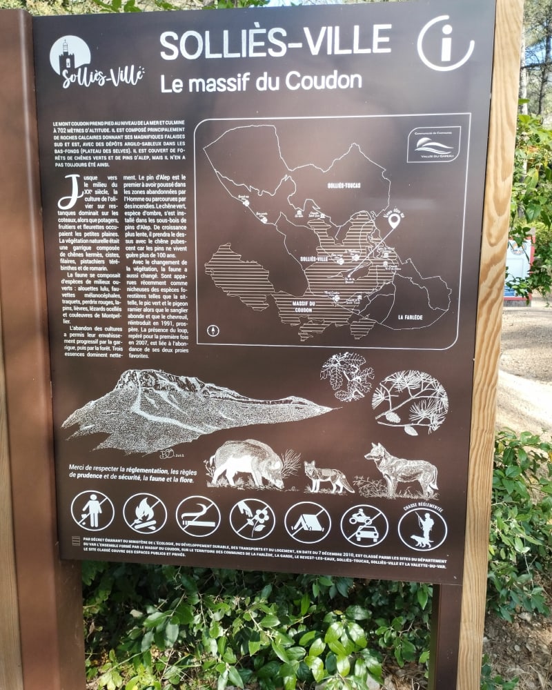 Le massif du Coudon - La Farlède