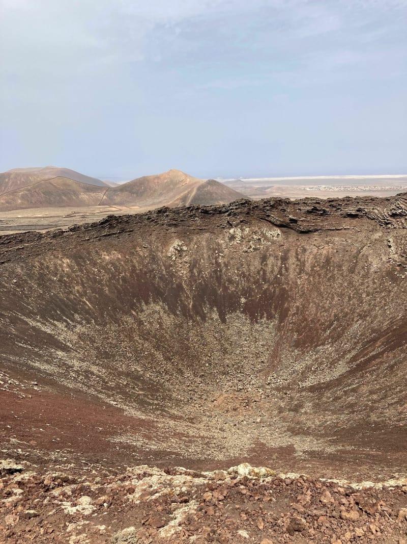 Ascension du volcan Calderón Hondo - La Oliva