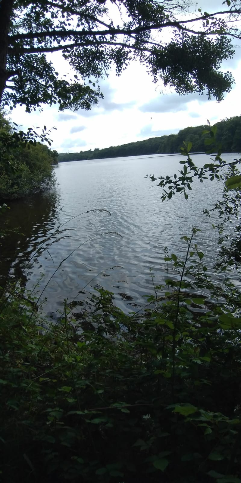 Lac de Sidiailles, par la Roche - Sidiailles
