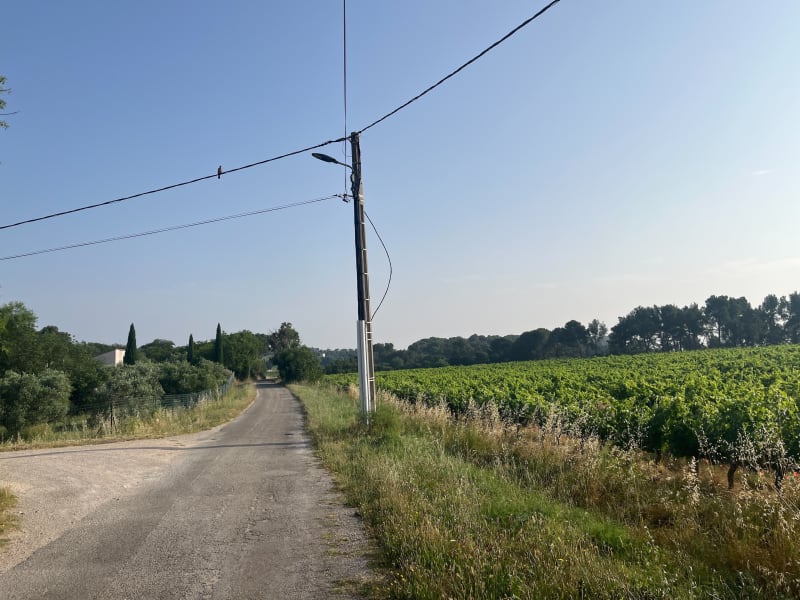 Parcours vélo de Entraigues-sur-la-Sorgue, par le Lac de Monteux - Entraigues-sur-la-Sorgue