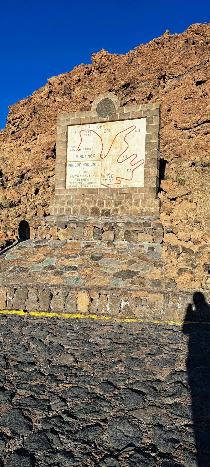Teide par Montaña Blanca - Paradores Cañadas del Teide