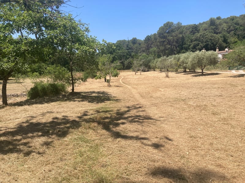 Vers le centre équestre depuis Les Bouillides - Valbonne