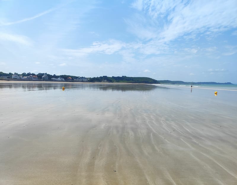 Erquy ville et plages depuis camping les roches - Erquy