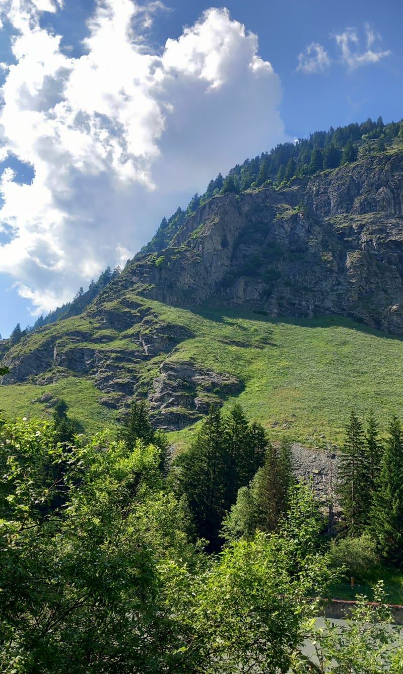 Le barrage de la Couaz - Champagny-en-Vanoise