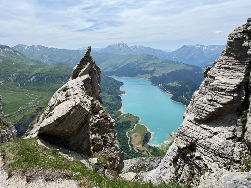Randonnée au lac de Roselend et lac de la Gittaz - Beaufort