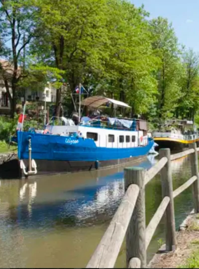 Le long du canal depuis Gergy - Gergy