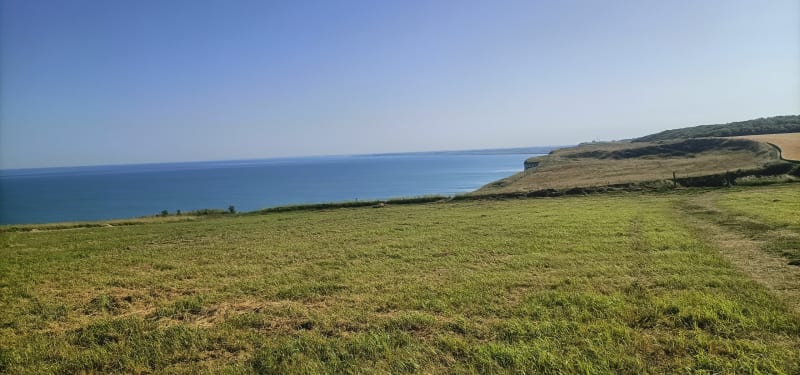 Petite randonnée le long des côtes - Mers-les-Bains