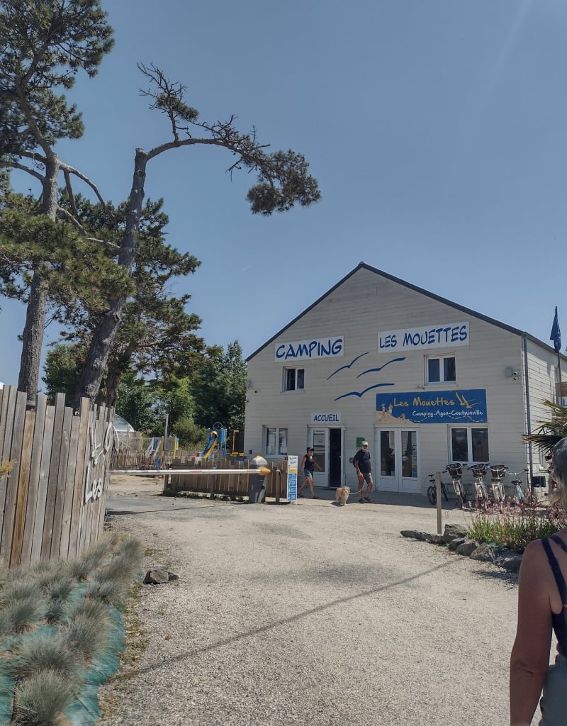 Pointe d'Agon au départ du camping les Mouettes - Agon-Coutainville